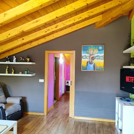 Tranquila Casita De Invitados En Vigo Con Chimenea Bagian luar foto