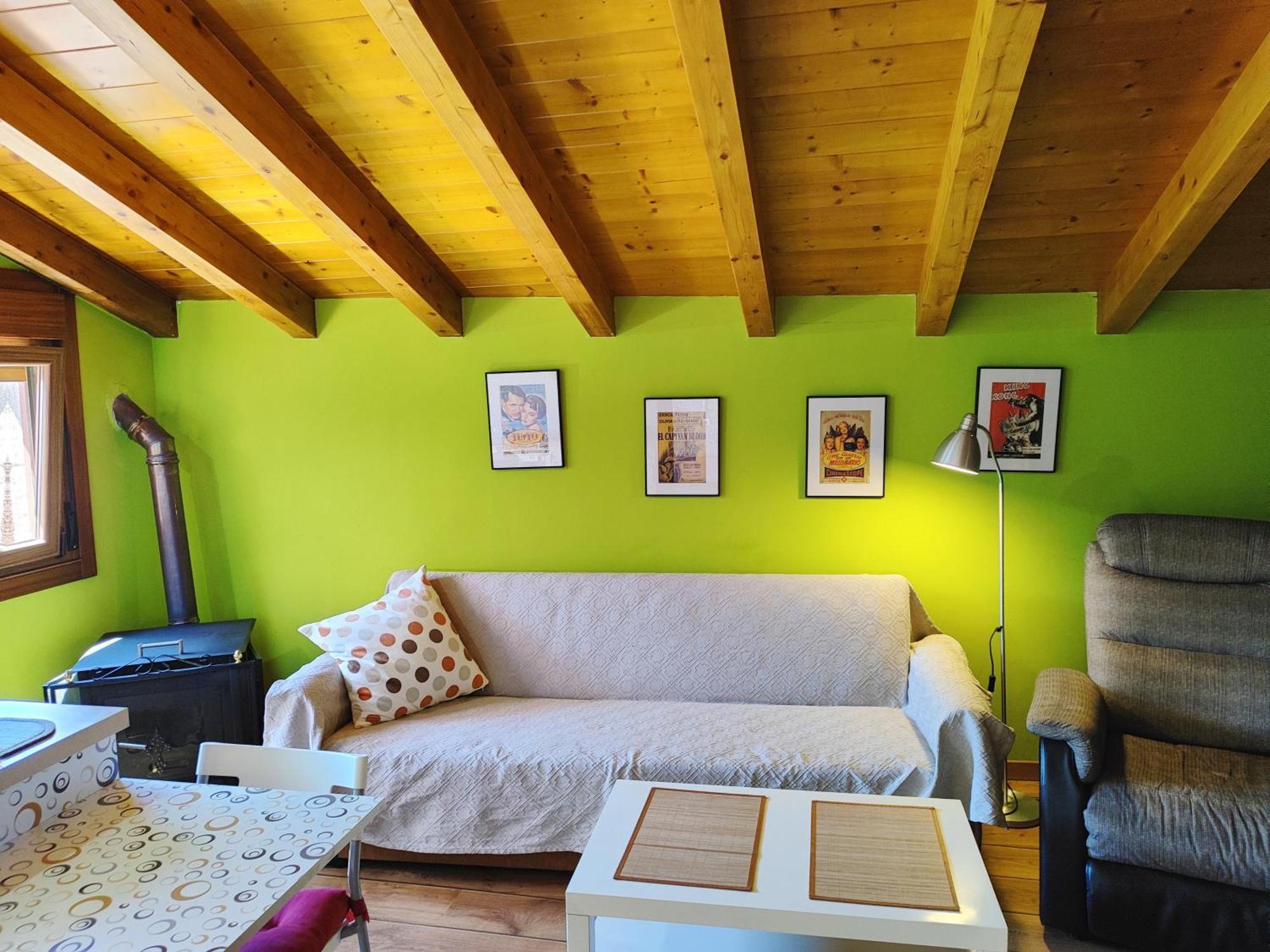 Tranquila Casita De Invitados En Vigo Con Chimenea Bagian luar foto